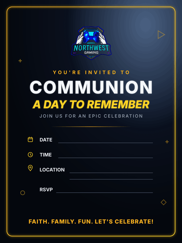 Communion invitation