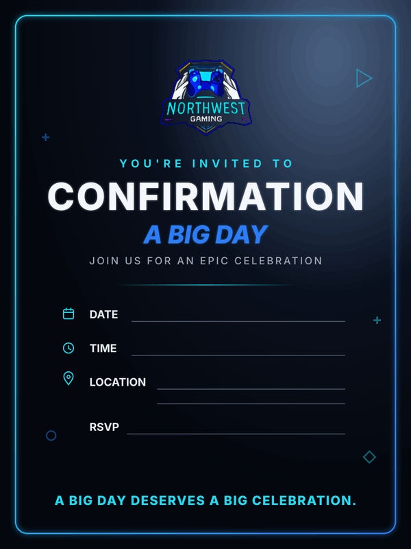 Confirmation invitation